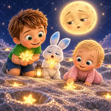 A Little Glow for the Moon
