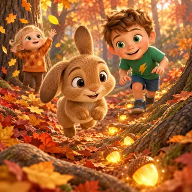 Pip and the Glowing Acorns